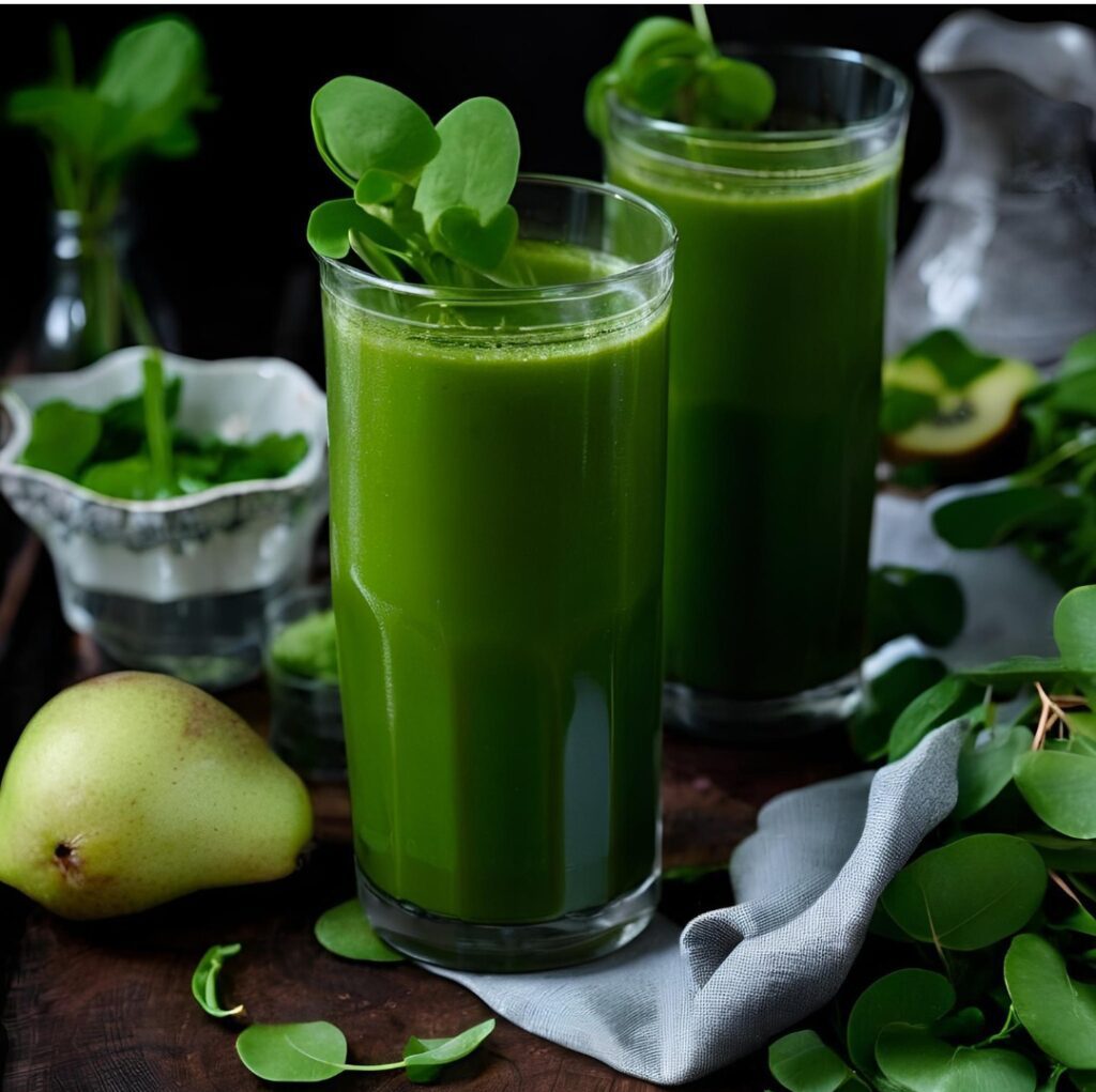 Watercress juice 