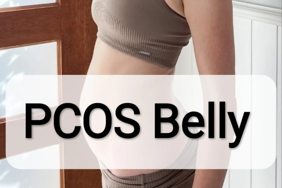 pcos belly